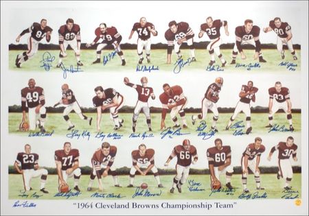 Lot #1039 Cleveland Browns Group Lot - Image 3