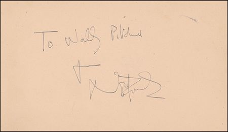Lot #684 Autograph Album: Including Hitchcock and Leigh - Image 3