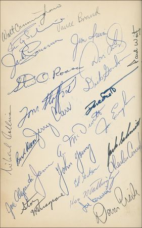 Lot #370 Moonwalkers: SPACE SYMPOSIUM: We Seven signed by more than 30 astronauts, including all twelve moonwalkers - Image 2