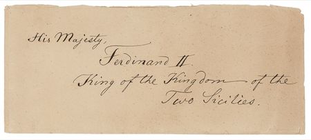 Lot #46 Millard Fillmore: ?THIS MOURNFUL EVENT?: Fillmore sends condolences upon the death of an infant prince - Image 2