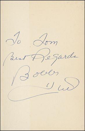 Lot #1172 Bobby Hull Book - Image 1