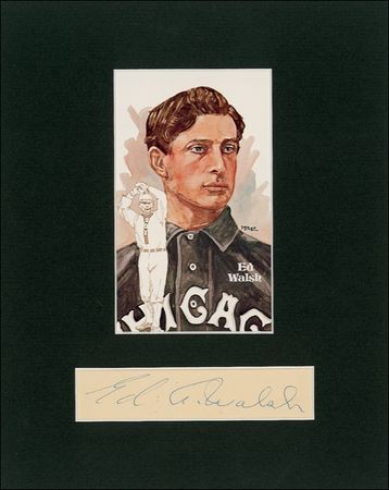 Lot #1410 Ed Walsh Signature - Image 1