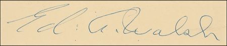 Lot #1410 Ed Walsh Signature - Image 2