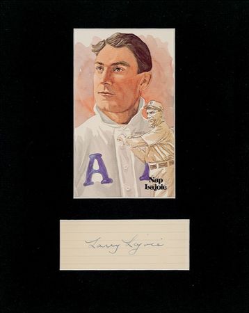 Lot #1207 Larry Lajoie Signature - Image 1