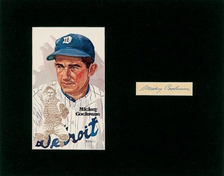 Lot #1046 Mickey Cochrane Signature - Image 1