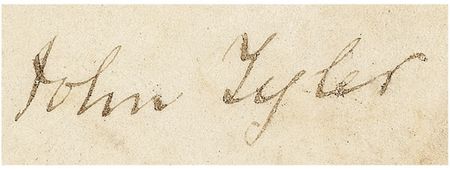 Lot #139 John Tyler and Daniel Webster: 1841 ship’s papers - Image 2