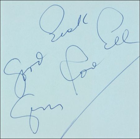 Lot #804 Gypsy Rose Lee Signature - Image 2