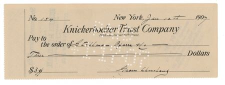 Lot #19 Grover Cleveland: Related to his famous