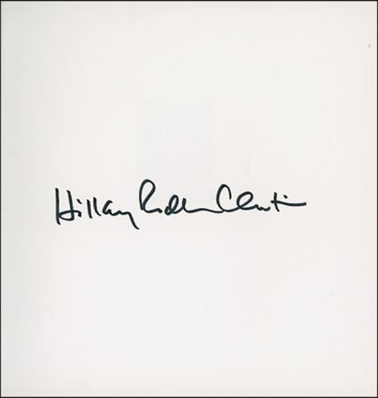 Lot #38 Hillary Clinton - Image 1