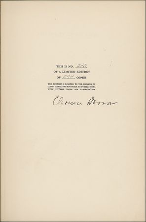 Lot #154 Clarence Darrow Book - Image 2