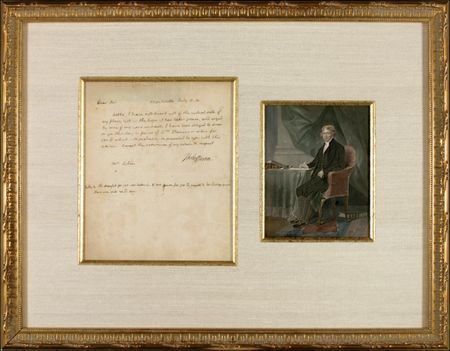 Lot #71 Thomas Jefferson: FOUNDING FARMER: JEFFERSON writes on agricultural activities at Monticello - Image 1