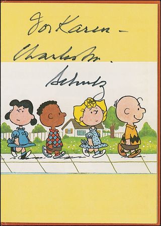 Lot #504 Charles Schulz Book - Image 1
