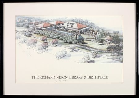 Lot #96 Richard Nixon Print - Image 1