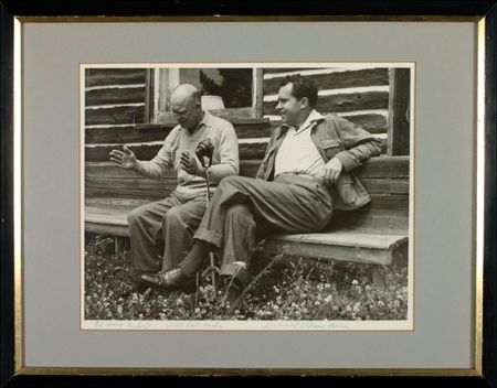 Lot #45 Dwight D. Eisenhower Signed Photograph - Image 1