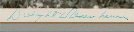 Lot #45 Dwight D. Eisenhower Signed Photograph - Image 2