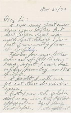 Lot #299 George S. Patton: Kuhl, Charles H.: The slap heard round the world: ?I am the soldier that was in the Patton episode? - Image 2