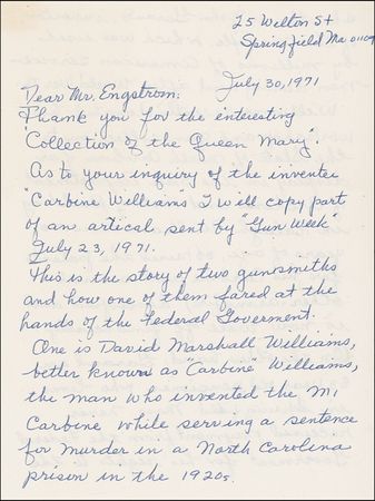 Lot #167 John C. Garand: The bitter inventor of the M1 rifle: “Never received payment from the federal government” - Image 2