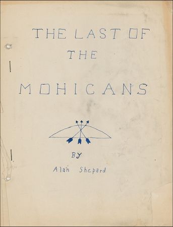 Lot #377 Alan Shepard: “MANY ARE MASSACRED BY THE INDIANS”: Schoolboy ALAN SHEPARD takes on The Last of the Mohicans - Image 1