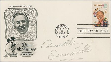 Lot #484 Roy Disney and Annette Funicello Group Lot - Image 1