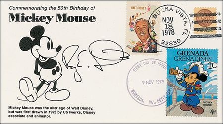 Lot #484 Roy Disney and Annette Funicello Group Lot - Image 2