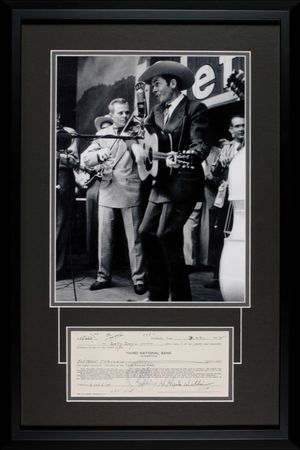 Lot #669 Hank Williams Signed Document - Image 1