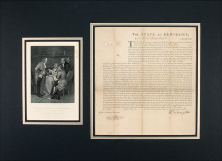 Lot #207 William Livingston: 1776 document from a signer of the Constitution - Image 1