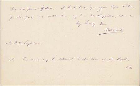 Lot #418 Bret Harte: Harte sends two manuscripts to Longfellow: “I do hope some interest you find ... will repay you” - Image 2