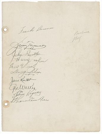 Lot #1404 Vintage Athletes: Grange and Halas Group Lot - Image 2