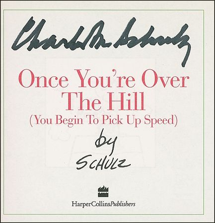 Lot #508 Charles Schulz Book - Image 1