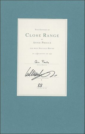 Lot #452 Annie Proulx: Including “Brokeback Mountain” - Image 1