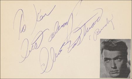 Lot #716 Celebrity Signature Collection: CAST OF THOUSANDS: Gigantic collection of more than 16,000 in-person signatures, including athletes, authors, Oscar winners, and ?greenhorns? who became Hollywood legends - Image 12
