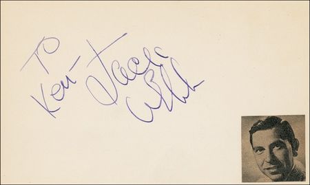 Lot #716 Celebrity Signature Collection: CAST OF THOUSANDS: Gigantic collection of more than 16,000 in-person signatures, including athletes, authors, Oscar winners, and ?greenhorns? who became Hollywood legends - Image 4