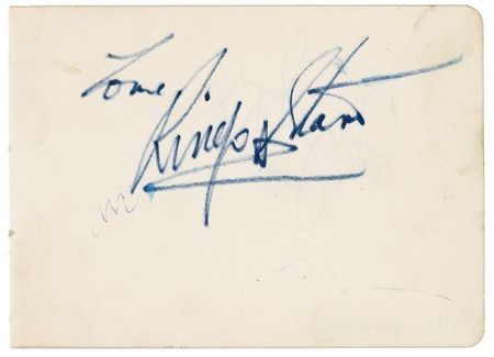 Lot #531 Beatles: INDIA INK: All four BEATLES sign during their 1968 studies with the Maharishi Mahesh Yogi - Image 2