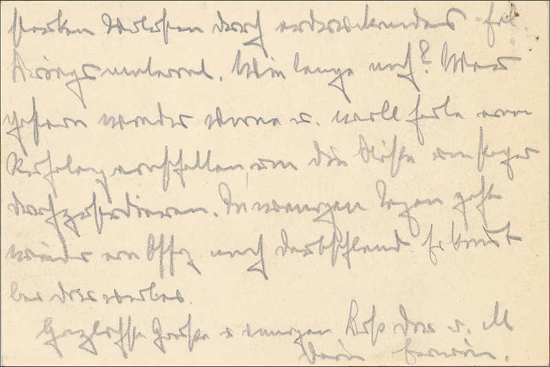 Lot 287 Erwin Rommel: Writing to Mrs. Desert Fox on the ?fast advance of the Bolsheviks toward all the borders of the Reich?
