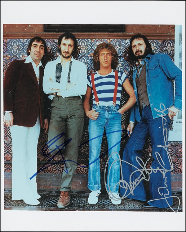 Lot 646 The Who Signed Photograph