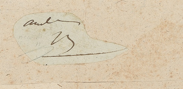 Lot 281 Napoleon Signature