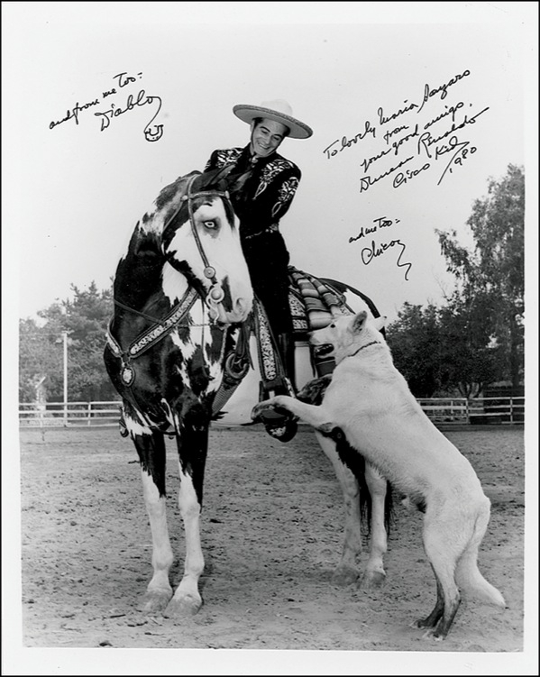 Lot 1043 Duncan Renaldo Signed Photograph