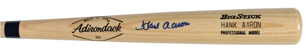 Lot 1165 Hank Aaron Baseball Bat
