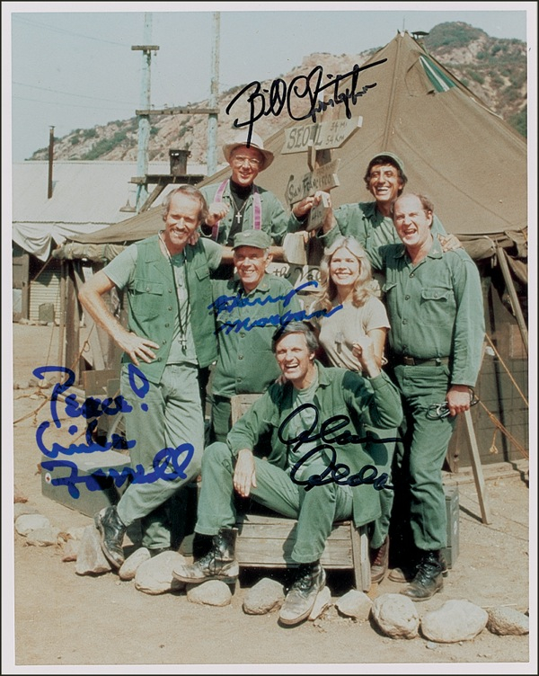 Lot 958 M*A*S*H Signed Photograph