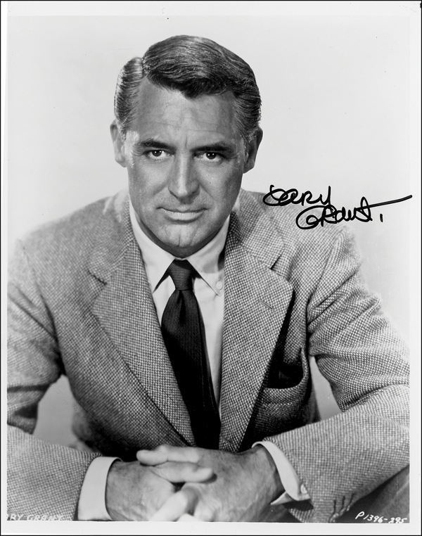 Lot 857 Cary Grant Signed Photograph