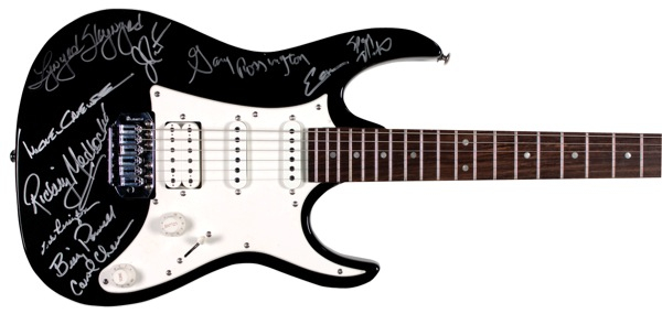 Lot 582 Lynyrd Skynyrd Guitar
