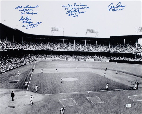Lot 1269 Brooklyn Dodgers Signed Photograph