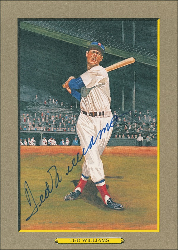 Lot 1564 Ted Williams Perez-Steele Card