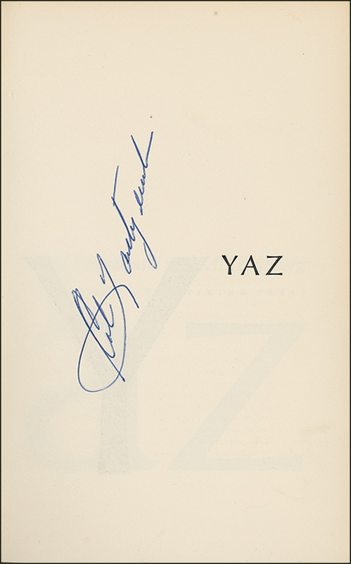 Lot 1589 Carl Yastrzemski Book