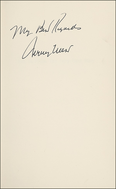 Lot 1554 Jerry West Book