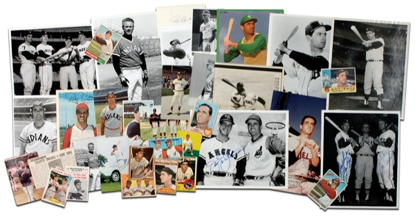 Lot 1297 Rocky Colavito Group Lot