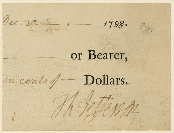 Lot 60 Thomas Jefferson: His last full day as Secretary of State