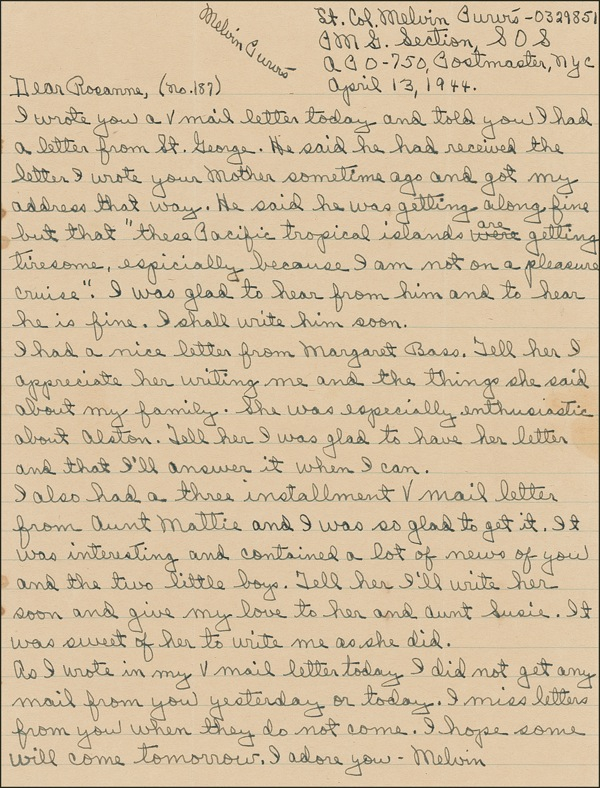 Lot 232 Melvin Purvis Handwritten Letter Signed