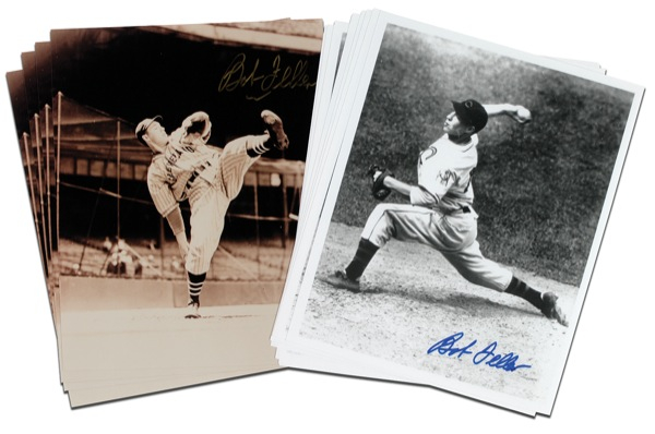 Lot 1336 Bob Feller Group Lot