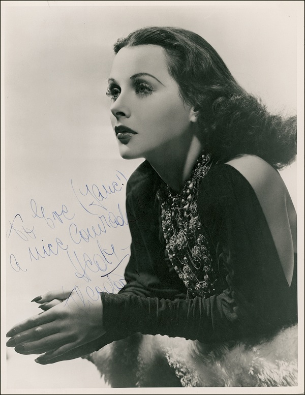 Lot 929 Hedy Lamarr Signed Photograph
